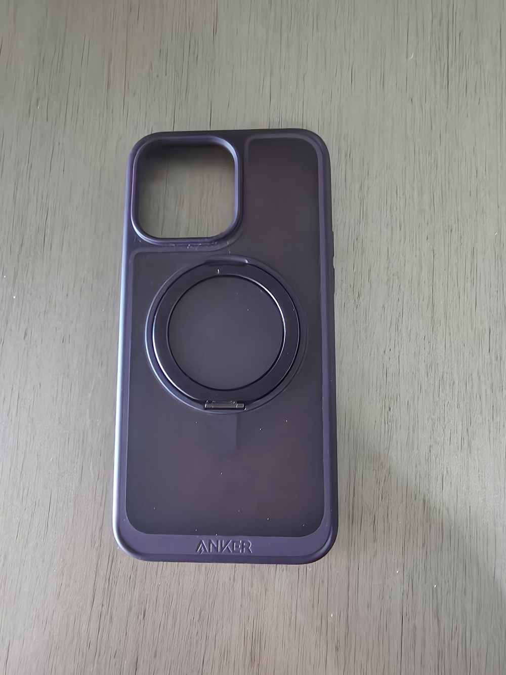 Anker Purple Magnetic iPhone Case with Ring